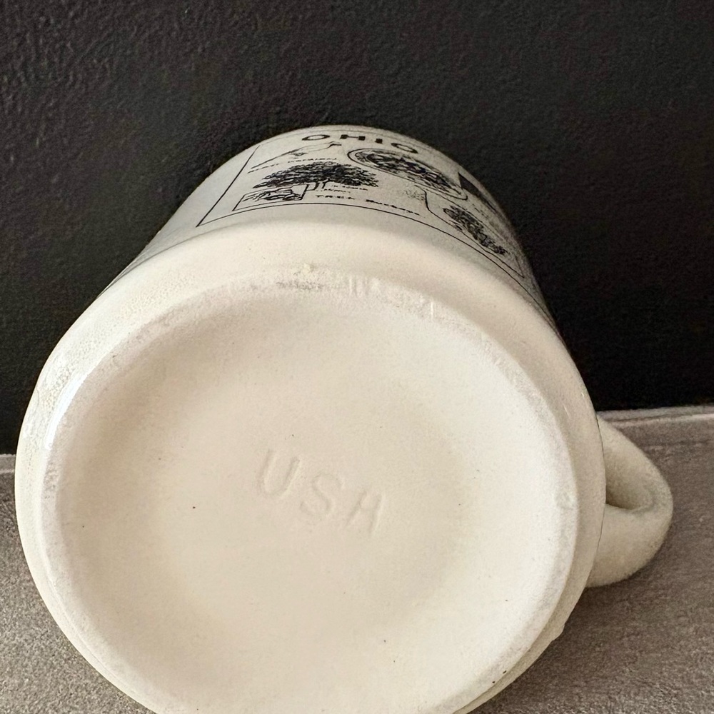 State of Ohio Ceramic Coffee Mug - White - Picture 2 of 3